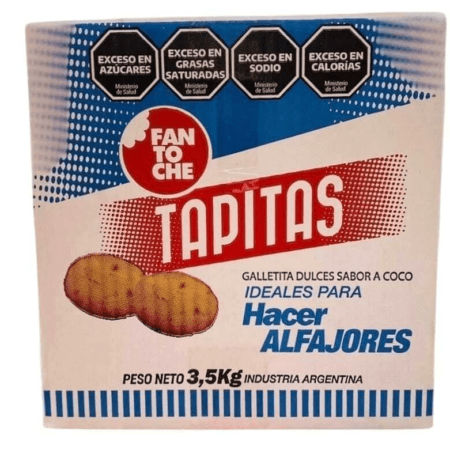 Tapitas alfajor Fantoche x 3.5 kg