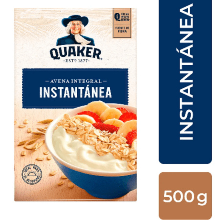 Avena Instantanea Quaker x 500gr